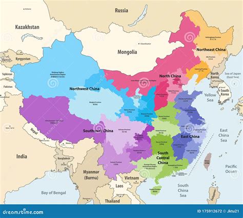 what countries are by china